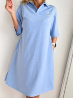 Vestido Forest - Chomba con Bordado "Active"