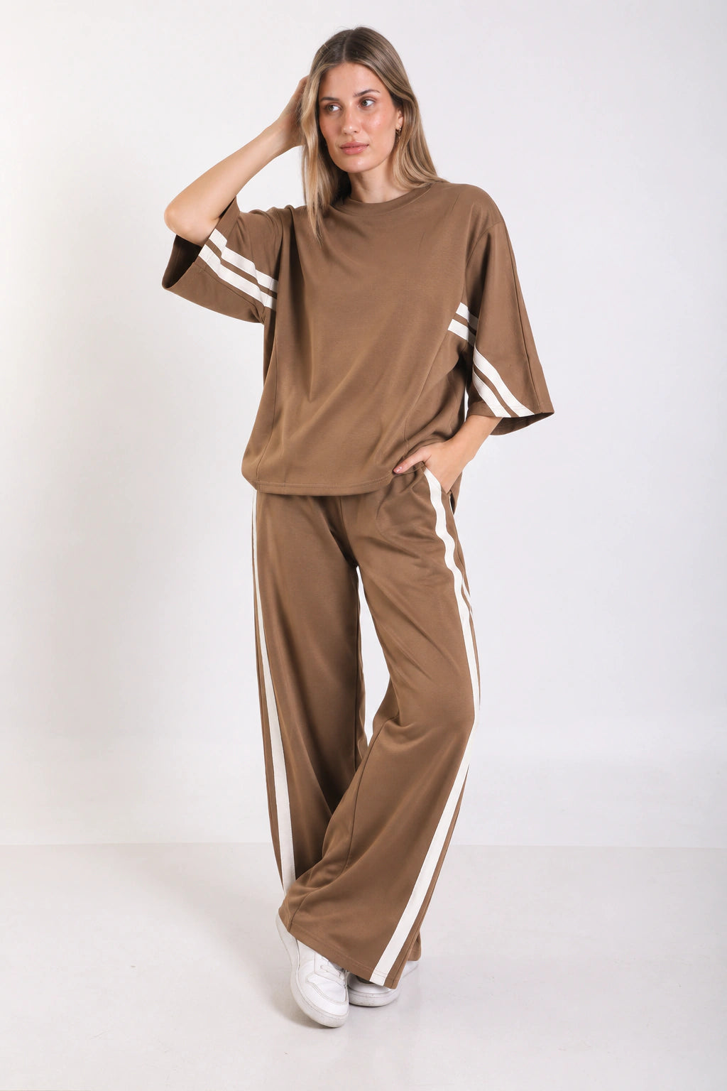 Conjunto "Athletic" - Deportivo Pantalón y Remerón Dos Rayas