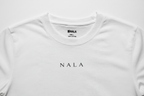 Detalle etiqueta y logo NALA
