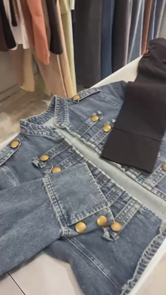 Campera de jean Napoleón - Nala Shoes