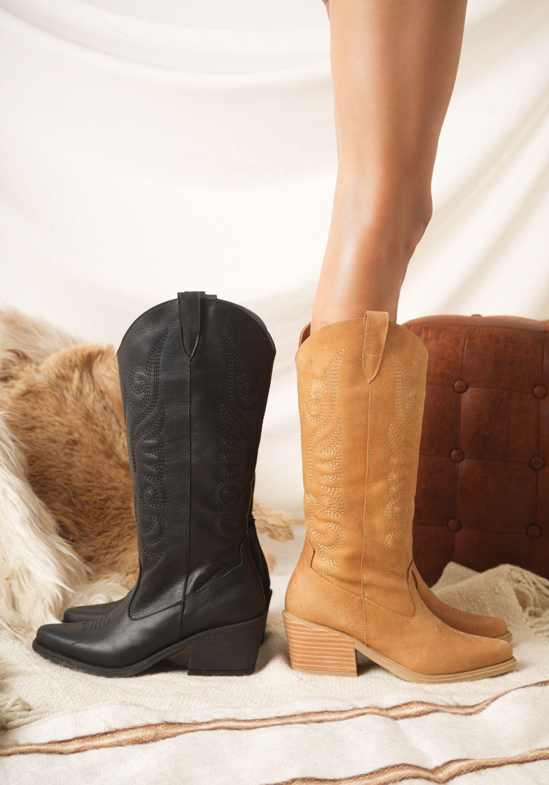 Botas Texanas "Milano" - Nala Shoes