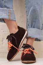 Zapas FELICITAS – 100% Cuero Gamuzado