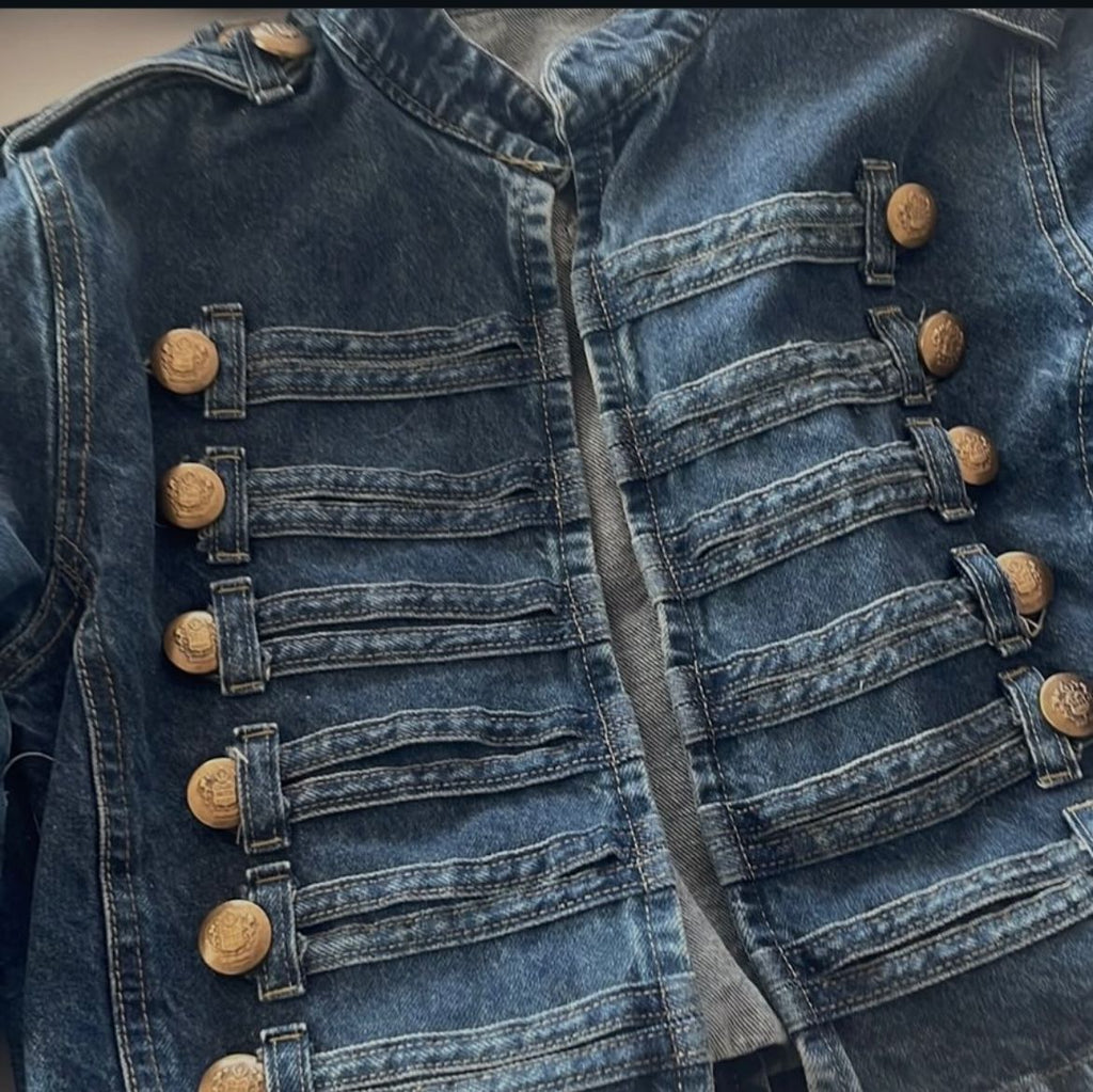 Campera de jean Napoleón - Nala Shoes