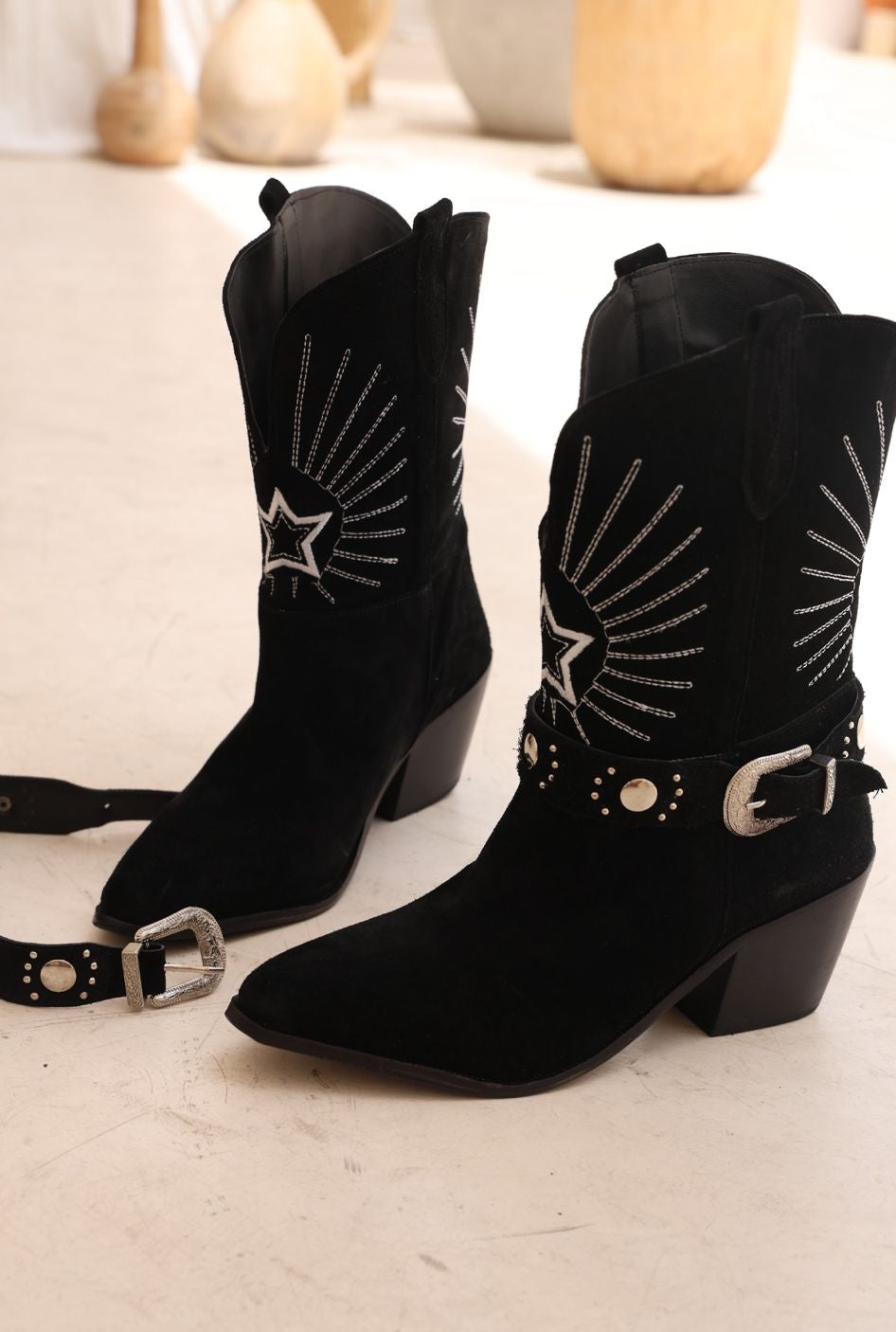 Botas Texanas "Bohemia" - Nala Shoes