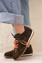 Zapas FELICITAS – 100% Cuero Gamuzado