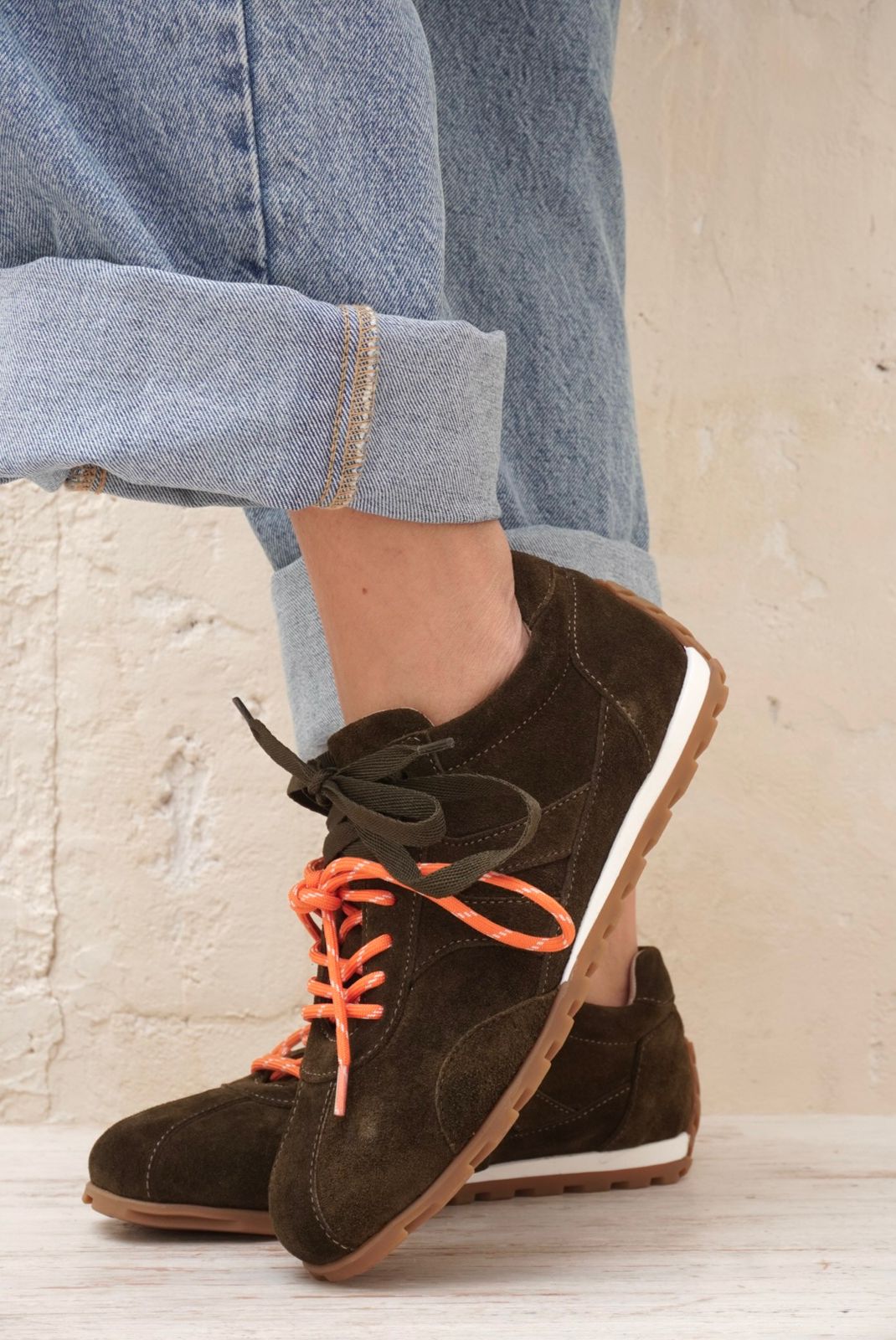 Zapas FELICITAS – 100% Cuero Gamuzado