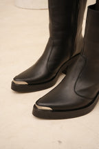 Botas Texanas de cuero 2 en 1 "Praga" - Nala Shoes