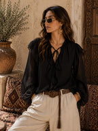Blusa de Gasa MENSHI