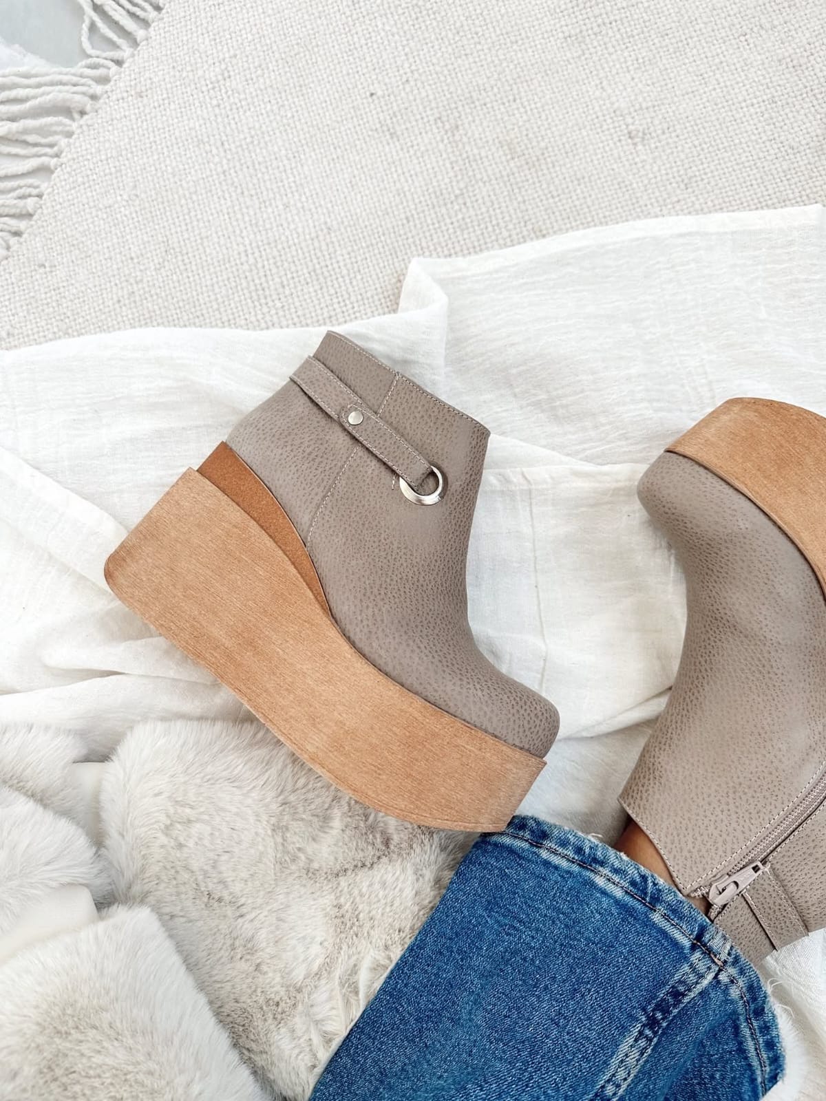 Botas con plataforma "Lorna" - Nala Shoes