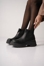 Botas Aldi de Cuero – Estilo Urbano con Plataforma