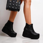 Botas con plataforma "Bristol" - Nala Shoes