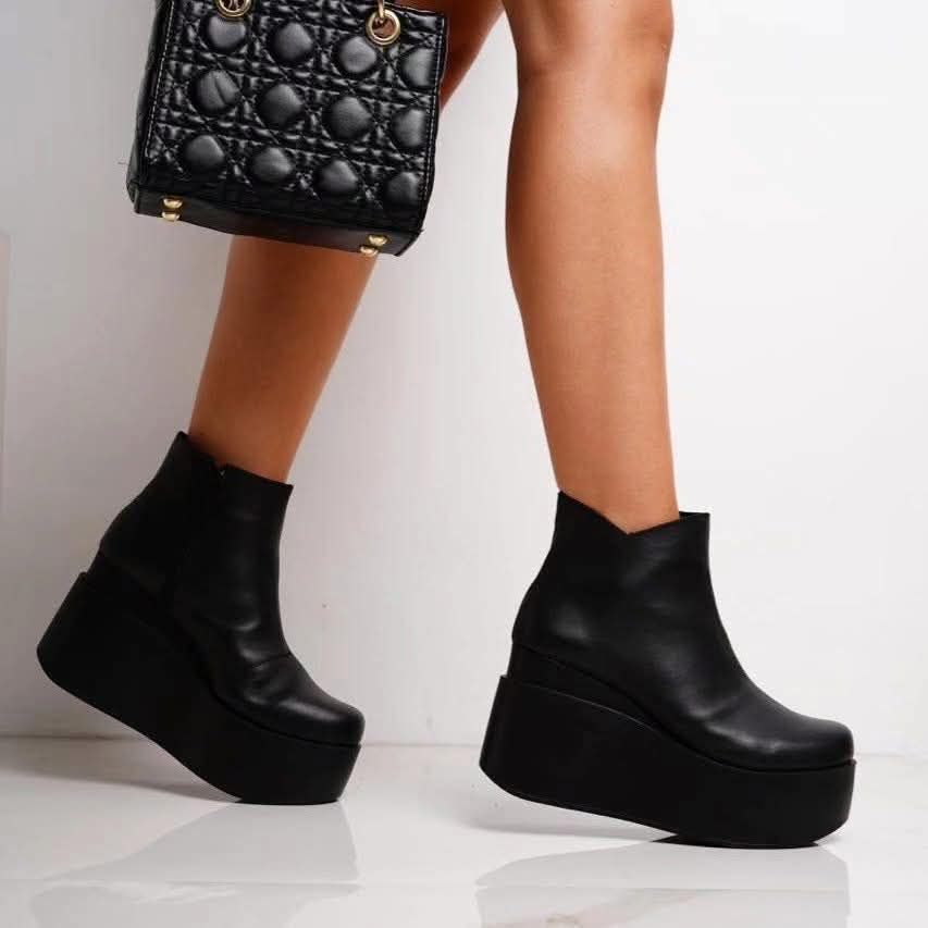 Botas con plataforma "Bristol" - Nala Shoes