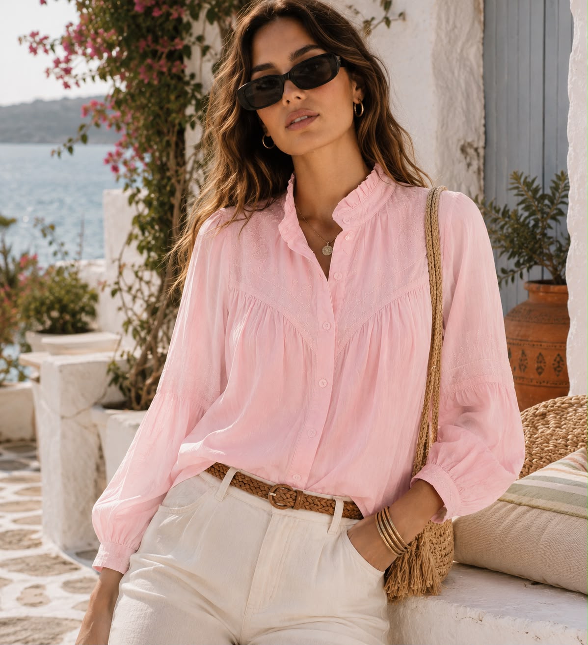 Camisa Bordada VINARA