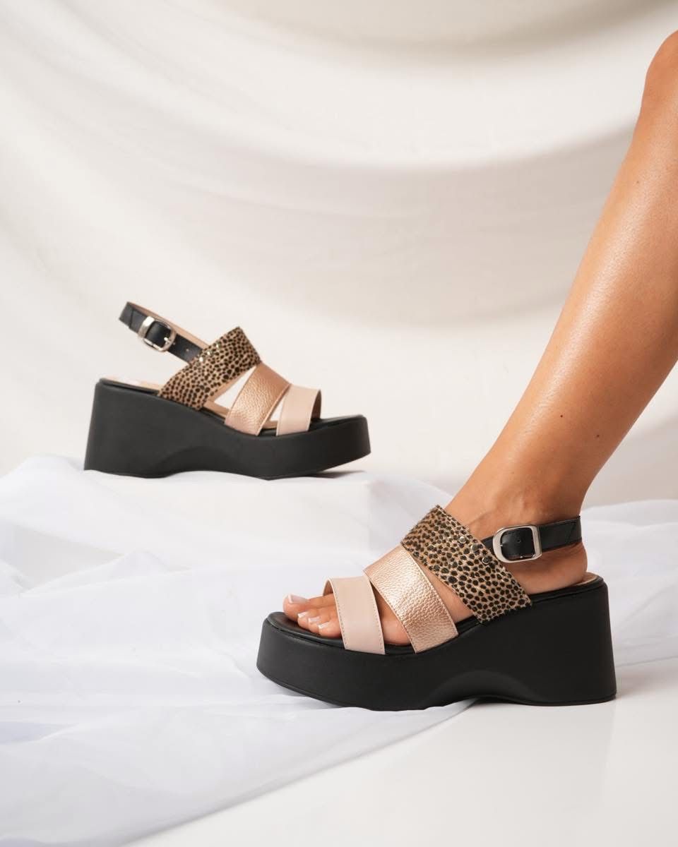 Sandalias con plataforma "Fire" - Nala Shoes
