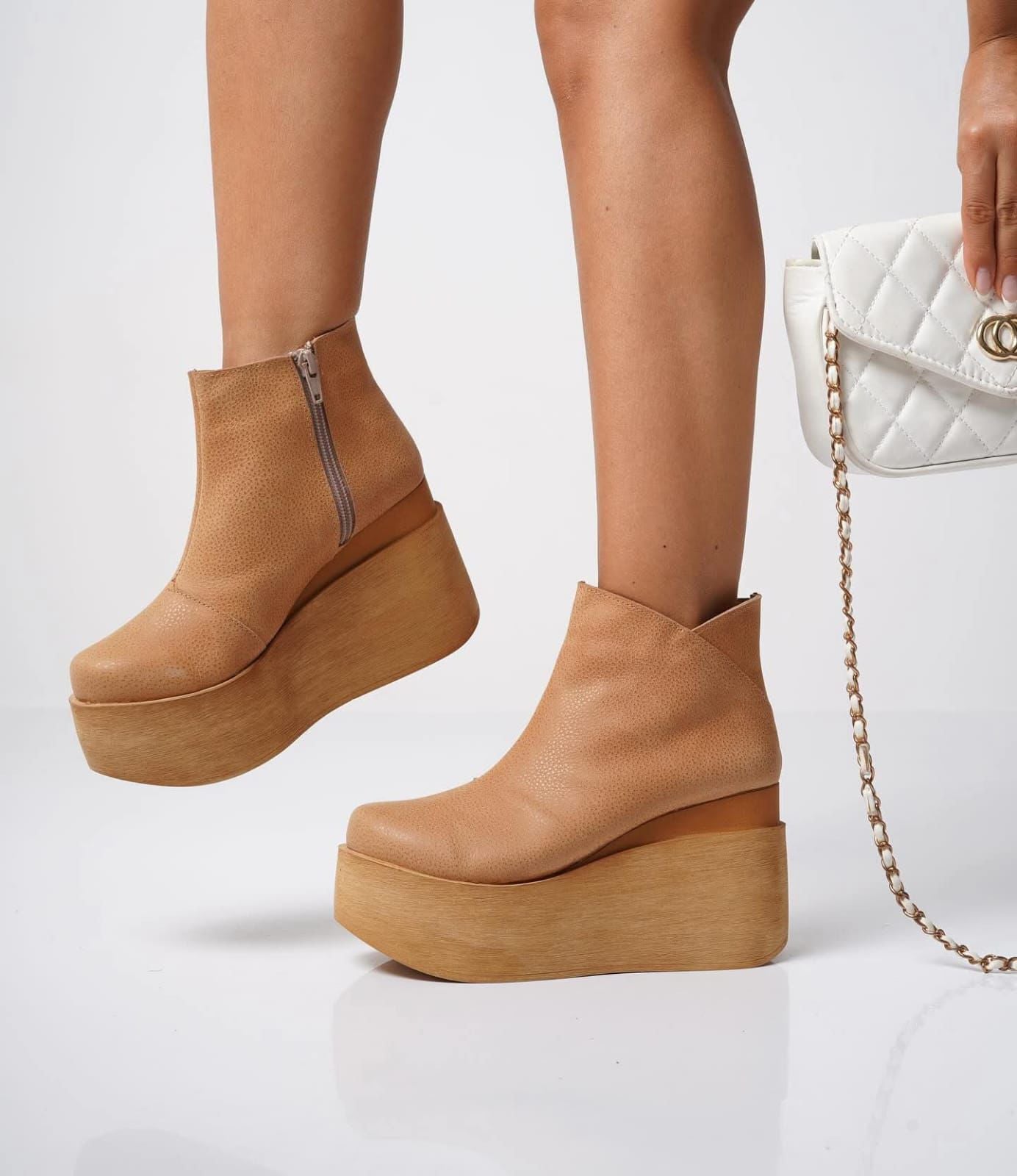 Botas con plataforma "Bristol" - Nala Shoes