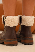 Botas con corderito "Solange" - Nala Shoes