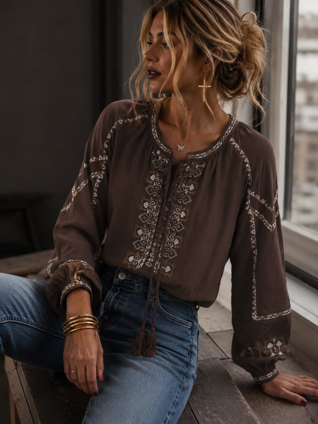 Camisola Bordada SALMEN