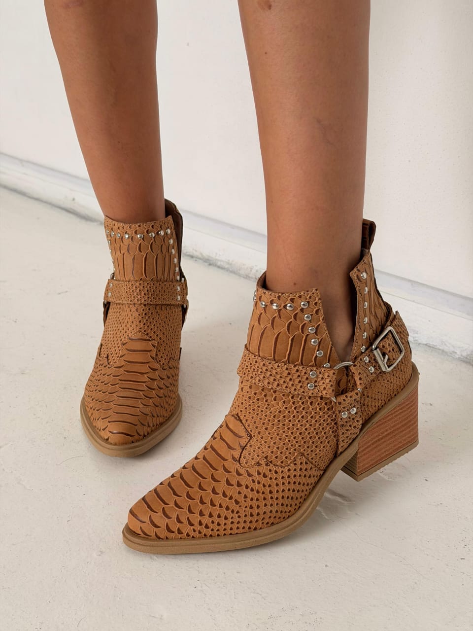 Botas " Felipa Reptil" - Nala Shoes
