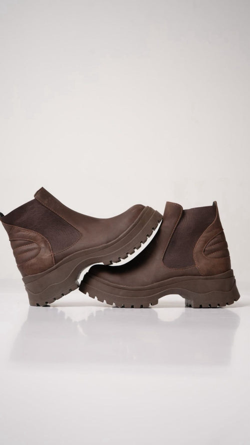 Botas Aldi de Cuero – Estilo Urbano con Plataforma
