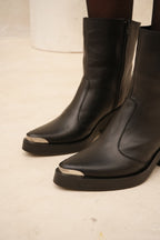 Botas Texanas de cuero 2 en 1 "Praga" - Nala Shoes