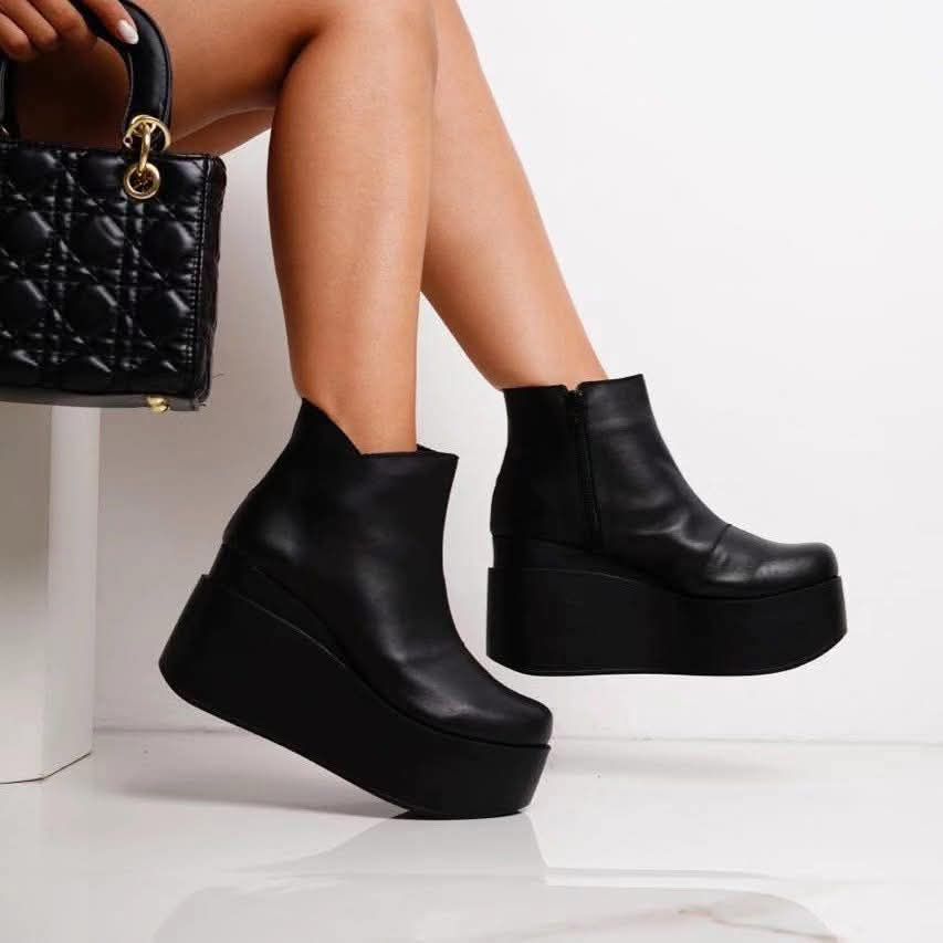 Botas con plataforma "Bristol" - Nala Shoes