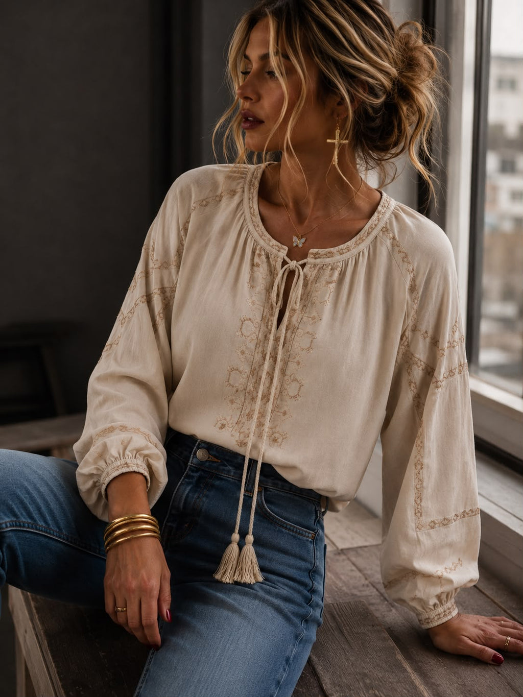 Camisola Bordada SALMEN