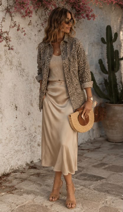 Camisaco Premium Animal Print con Tachas – Estilo audaz y sofisticado