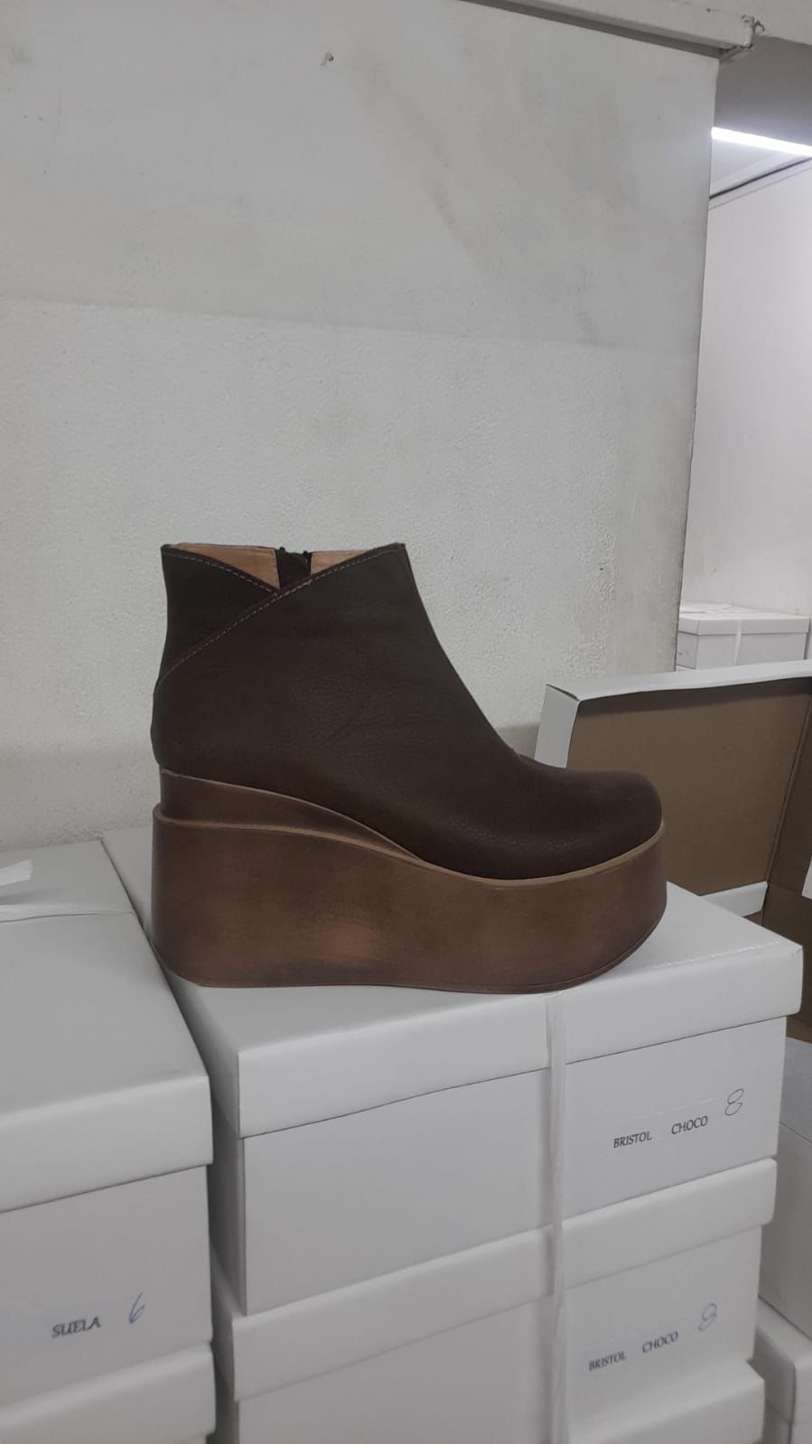 Botas con plataforma "Bristol" - Nala Shoes
