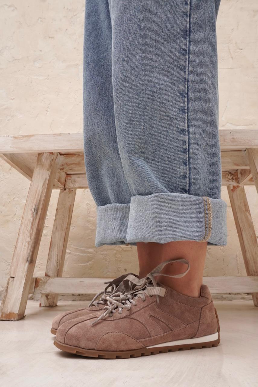 Zapas FELICITAS – 100% Cuero Gamuzado