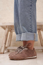 Zapas FELICITAS – 100% Cuero Gamuzado