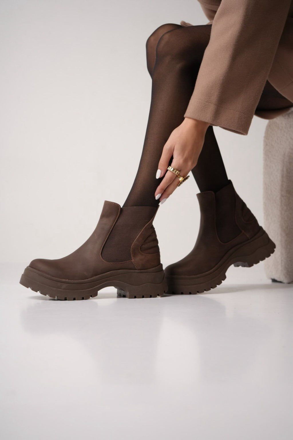 Botas Aldi de Cuero – Estilo Urbano con Plataforma