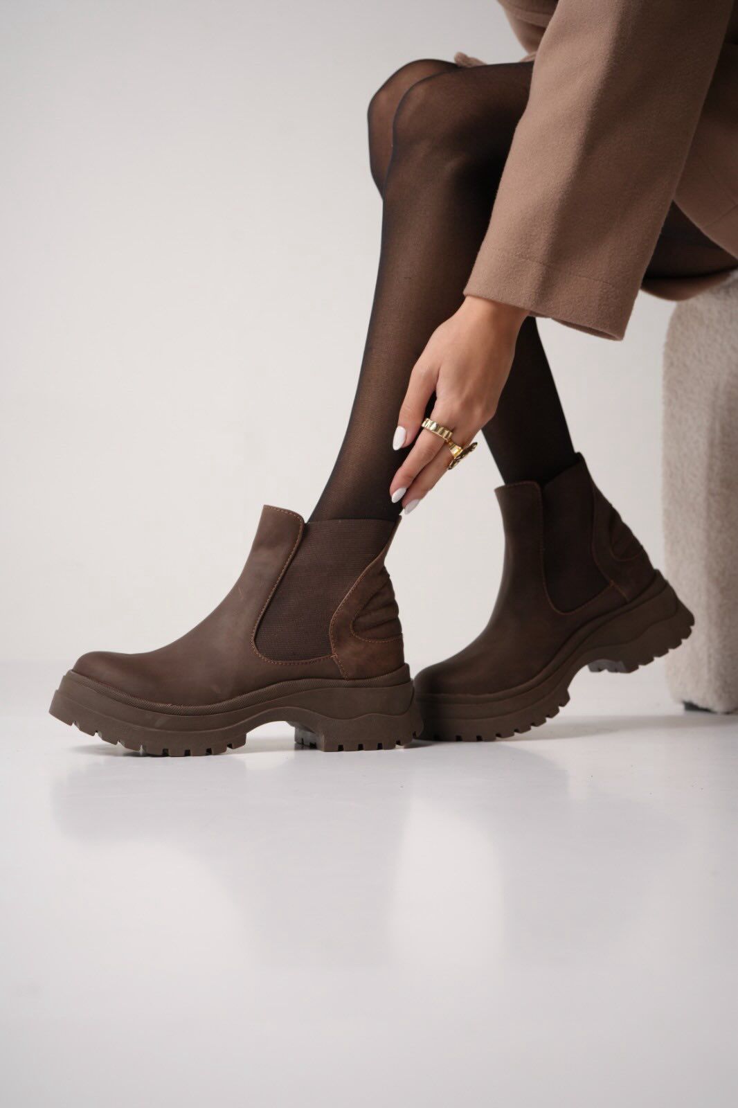 Botas Aldi de Cuero – Estilo Urbano con Plataforma