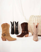 Botas Texanas "Bohemia" - Nala Shoes