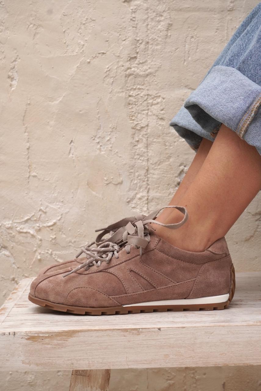 Zapas FELICITAS – 100% Cuero Gamuzado