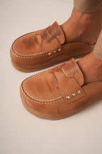 Zuecos fabricados en cuero "Rachy" - Nala Shoes
