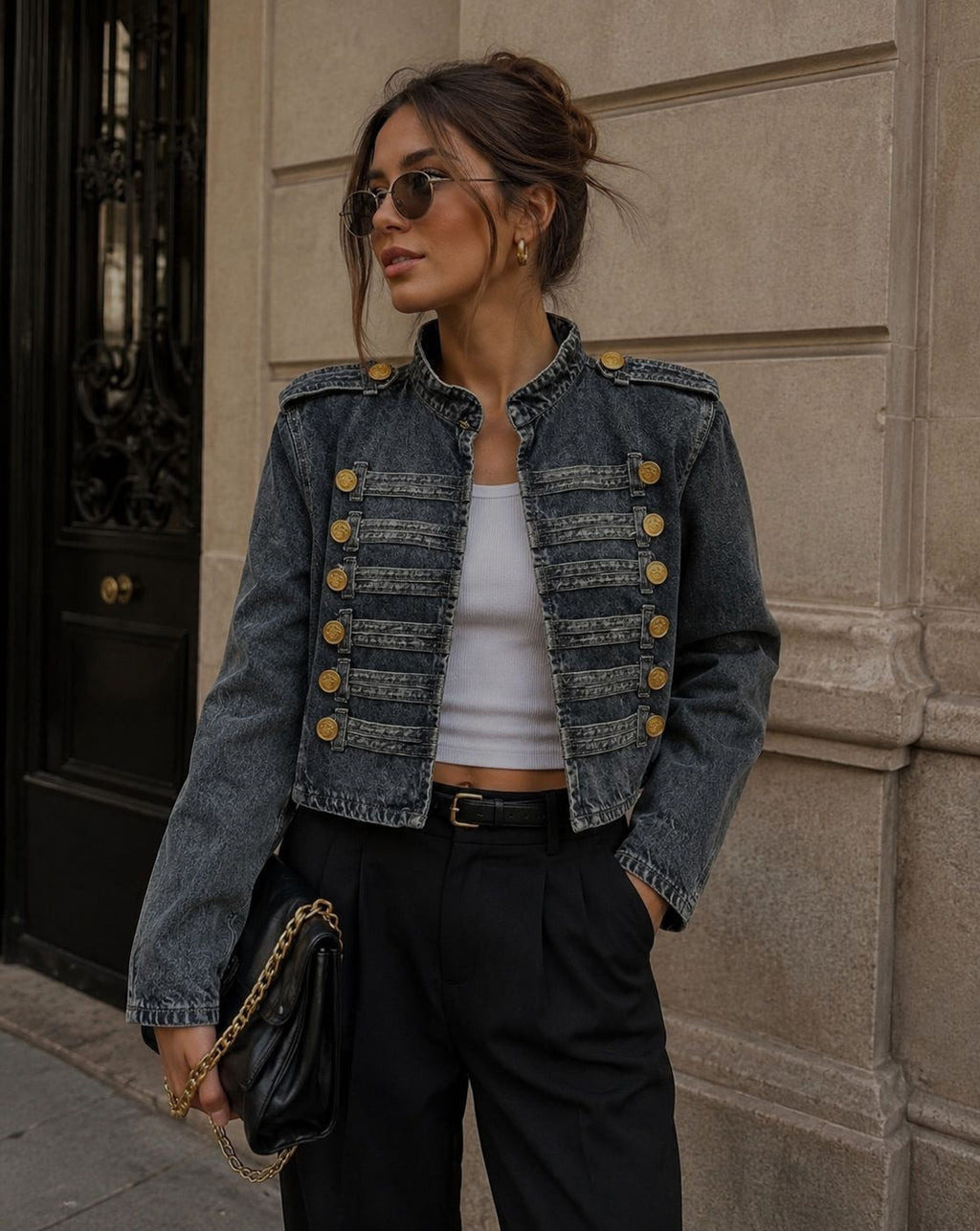 Campera de jean Napoleón - Nala Shoes