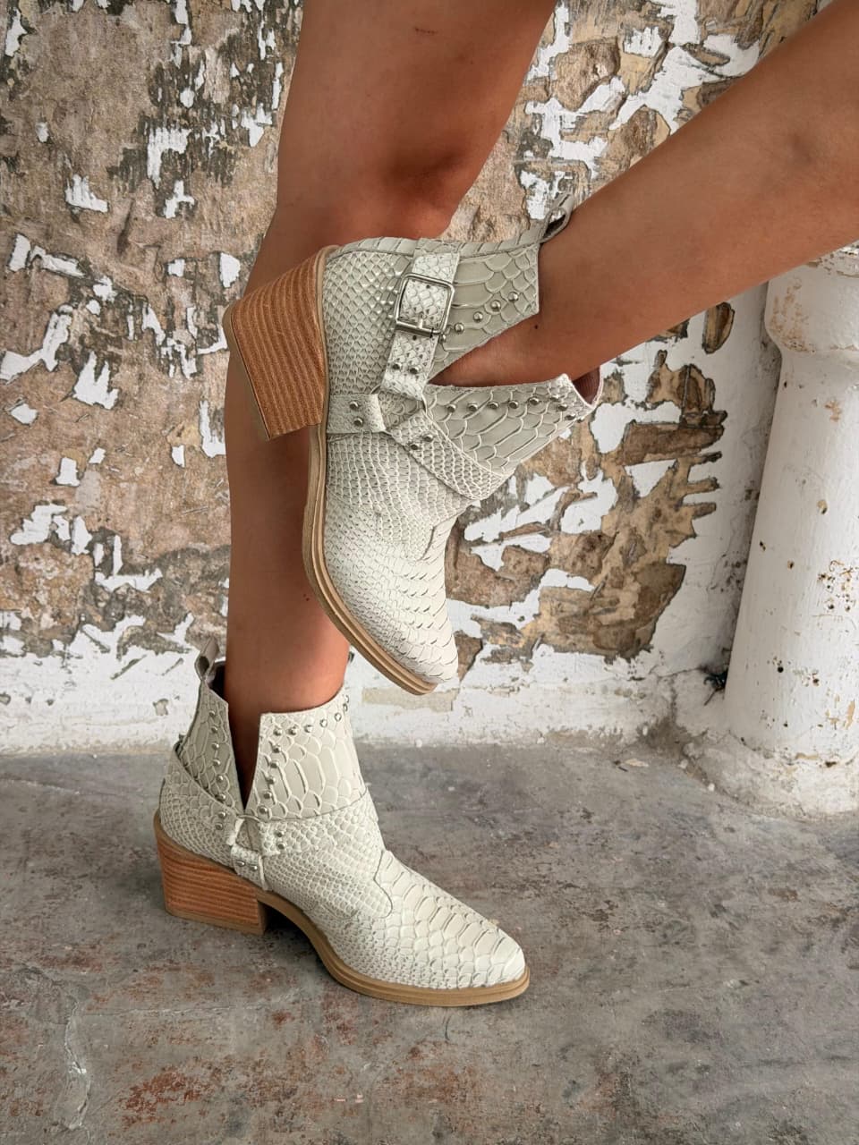 Botas "Felipa Reptil" - Nala Shoes