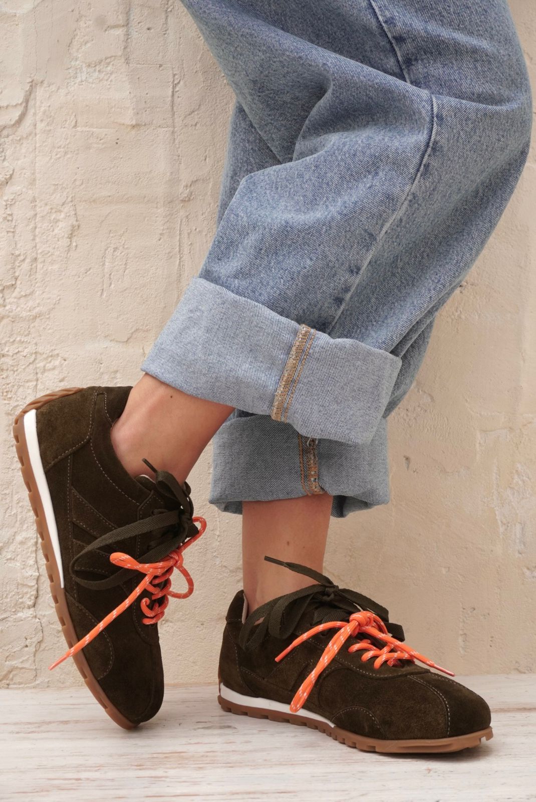 Zapas FELICITAS – 100% Cuero Gamuzado