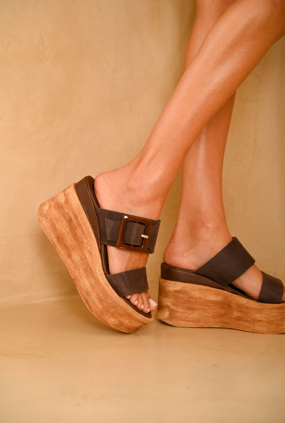 Sandalias con plataforma "Cancún" - Nala Shoes