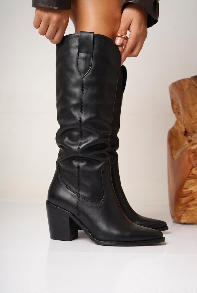 Botas Texanas de cuero "Greco" - Nala Shoes