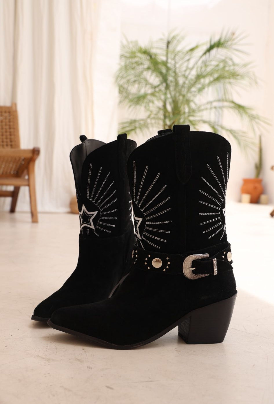 Botas Texanas "Bohemia" - Nala Shoes