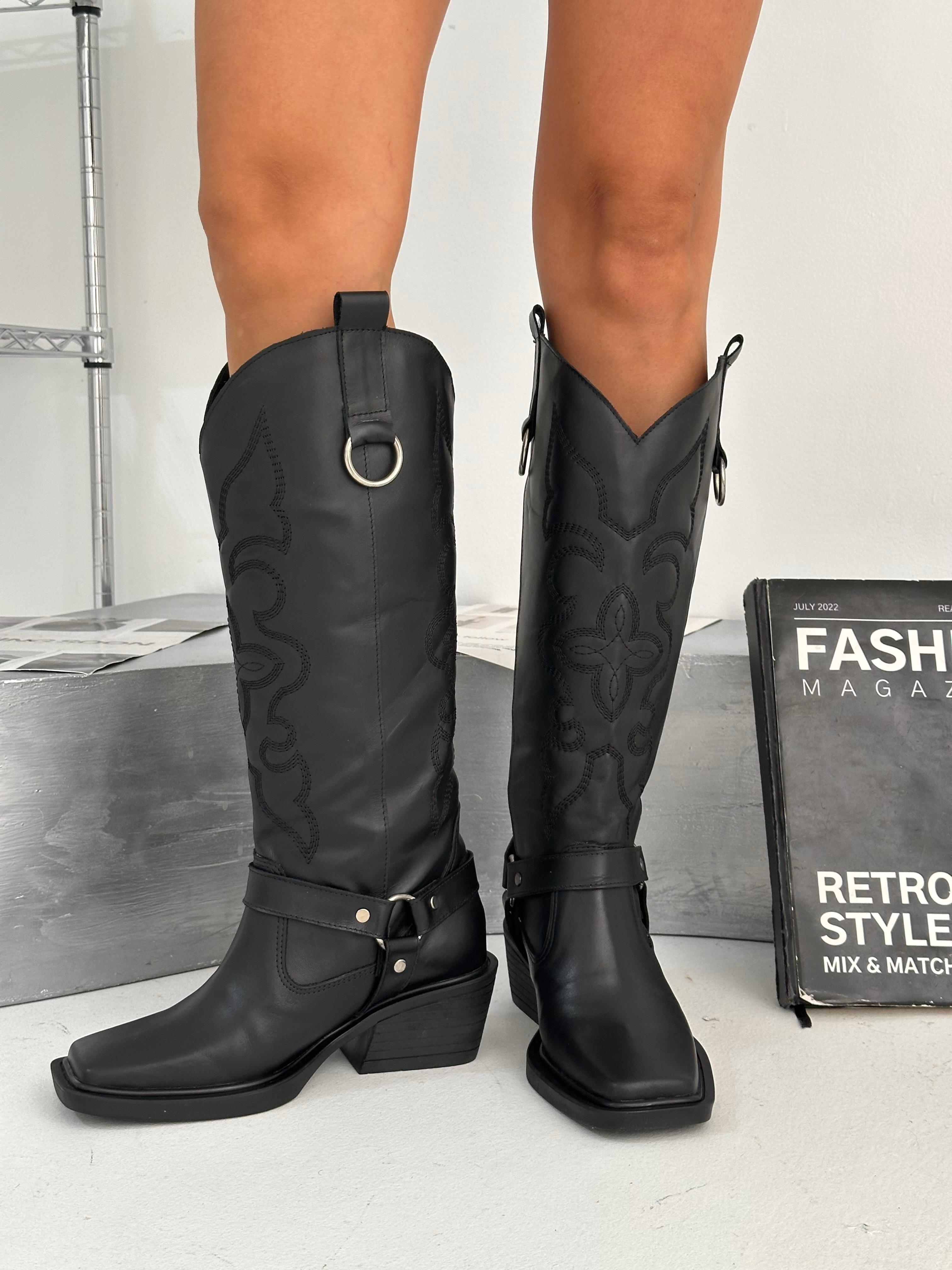 Botas Texanas " Tex Harley" - Nala Shoes