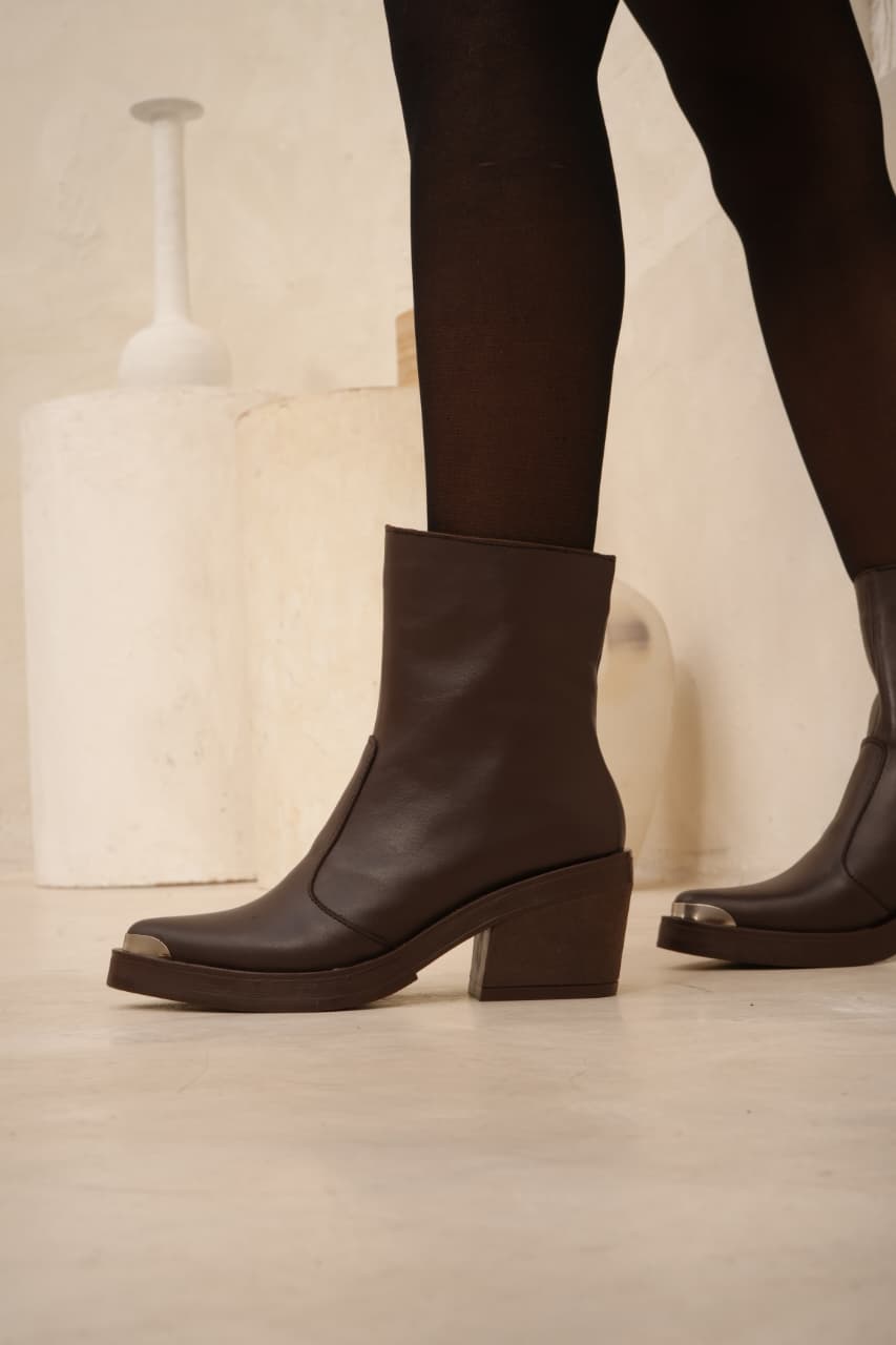 Botas Texanas de cuero 2 en 1 "Praga" - Nala Shoes