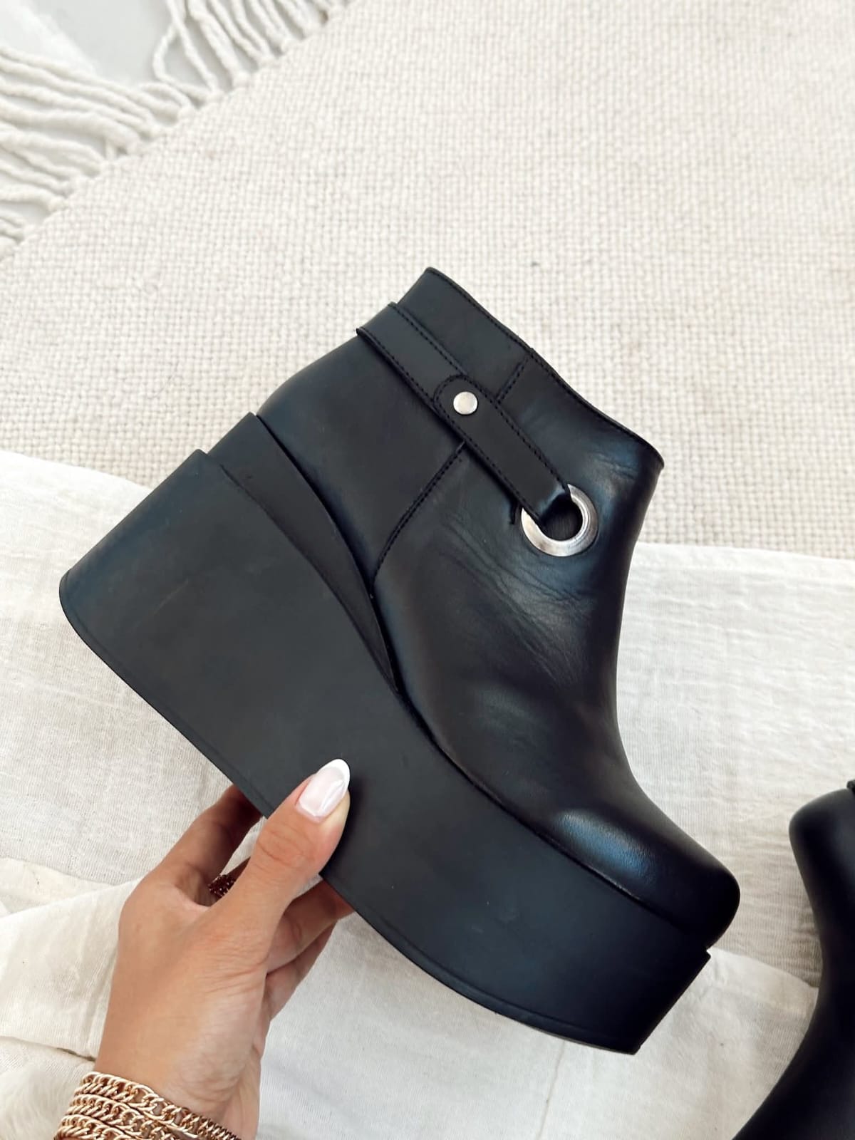 Botas con plataforma "Lorna" - Nala Shoes