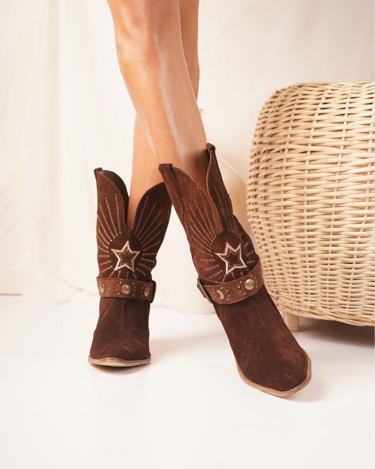 Botas Texanas "Bohemia" - Nala Shoes