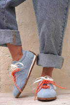 Zapas FELICITAS – 100% Cuero Gamuzado