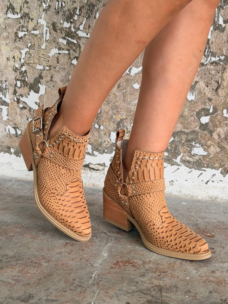 Botas " Felipa Reptil" - Nala Shoes