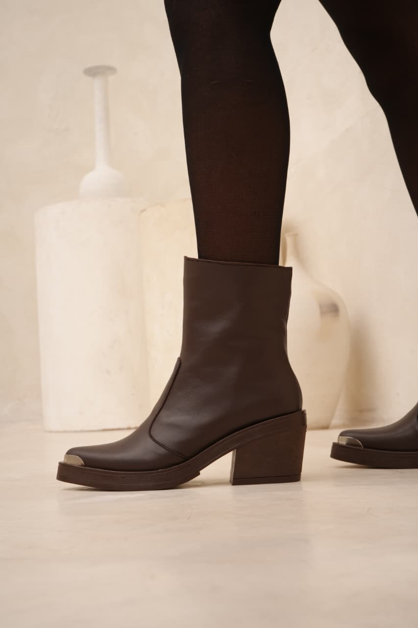 Botas Texanas de cuero 2 en 1 "Praga" - Nala Shoes
