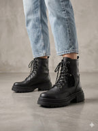 Borcegos de cuero "Jordania" - Nala Shoes