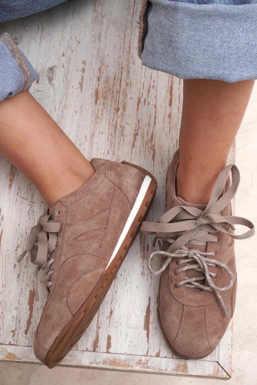Zapas FELICITAS – 100% Cuero Gamuzado